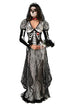 Sexy Super Deluxe Bone Yard Bride Costume